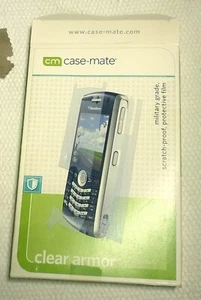 Case-Mate BlackBerry Pearl 8130 Clear Armor Protective Skin Military Grade New - Picture 1 of 4
