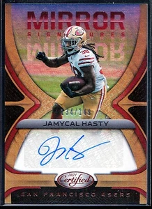 2021 Certified Mirror Signatures Bronze #MS-JHY Jamycal Hasty 134/149 - Picture 1 of 3