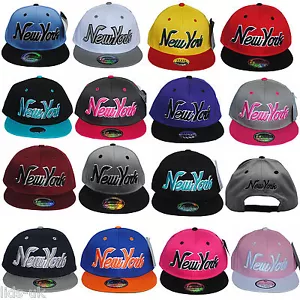 State Property Authentic New York Text NY Adjustable Era Baseball Cap - Picture 1 of 17