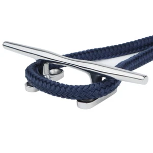 2Pcs 316 Stainless Steel Marine Boat Yacht Dock Deck Rope Cleat Tie Silver - Picture 1 of 6