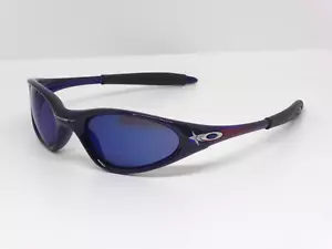 Oakley Minute Gen 2 Crystal Blue Shooting Star w/Ice Iridium lens SKU 04-511 - Picture 1 of 18