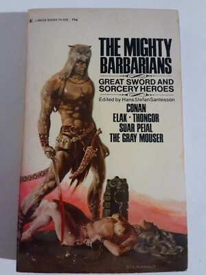 The Mighty Barbarians Conan Elak Rhongor Vintage Lancer 1969 First Edition - Image 1 of 4