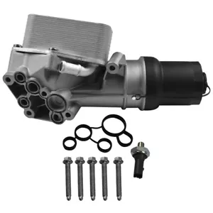 Upgrade Oil Cooler Filter Housing for 2.5L VW Jetta 2010 -2014 Golf - Picture 1 of 12