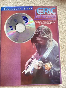 Eric Johnson Signature Licks Tab / Songbook W/CD - Picture 1 of 2