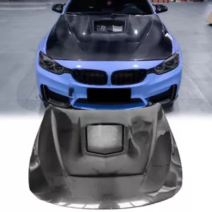 Real Carbon Fiber Engine Hoods Bonnet Panel Cover For BMW M3 M4 F80 F82 15-20 - Bild 1 von 18