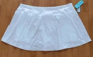 Womens MTA Sport Activewear Skirt w Liner Size 3X White Tennis Pickleball NWT - Picture 1 of 1