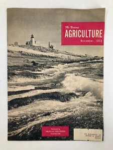 VTG The Nation's Agriculture Magazine November 1950 The Rock Bound Coast Maine - Picture 1 of 6