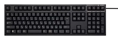 REALFORCE R3S Keyboard Wired Fully Variable Weight Japanese Layout Black R3SA12 - Image 1 of 4