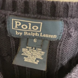 Polo Ralph Lauren Boys Knit Vest Size 6 Navy Blue - Picture 1 of 4