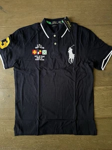 Polo Ralph Lauren Yacht Club Custom Slim Fit Navy Blau Herren Poloshirt Gr. XXL - Bild 1 von 7