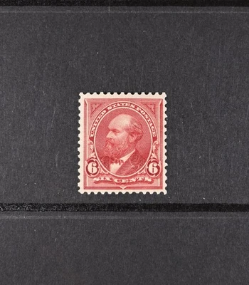 USA Scott # 282 F-VF OG NH 6c 19th Century Stamp Cat $140 - Image 1 of 2
