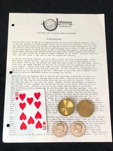 Vintage Johnson Products “Jo Pro Coin Box” Magic Coin Trick - Picture 1 of 5
