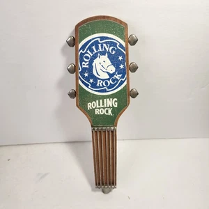 Collectible ROLLING ROCK ELECTRIC GUITAR Pale Ale Tap Handle - Picture 1 of 5