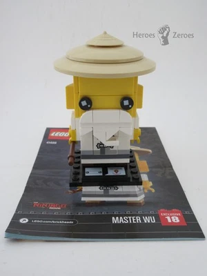 LEGO 41488 BrickHeadz Ninjago MASTER WU Figure Complete with Instructions - Image 1 of 4