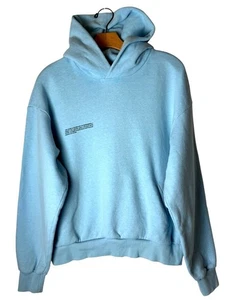 Pangaia Sudadera con Capucha Mujer Pequeña Azul 365 Peso Pesado Sudadera con Capucha Ropa de Calle Athleisure - Imagen 1 de 11