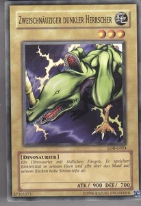 YU-GI-OH Zweischnäuziger Dunkler Herrscher Common LOB-G024 - Bild 1 von 1