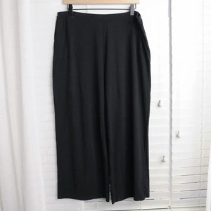 Pantalones cortos de pierna completa de la colección Jill Wearever para mujer grandes bolsillos negros - Imagen 1 de 5