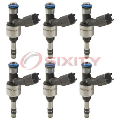 Inyectores de combustible Hitachi de 6 piezas para Cadillac SRX 2010-2011 3,0 L V6 entrega de aire tk Foto 1 de 4