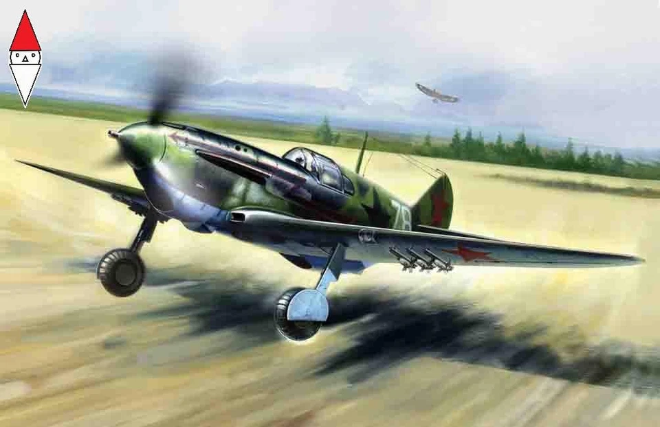 ICM 1/48 LAGG-3 SERIES 7-11 WWII SOVIET FIGHTER - Immagine 1 di 1