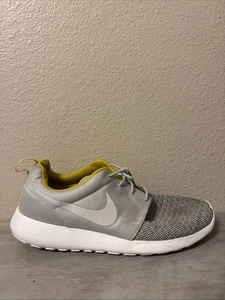 Nike Roshe Run Premium Base grau gelb Laufschuh Sneaker Herren Größe 11,5 " - Bild 1 von 7