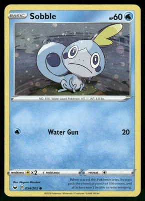 Sobble - 54/202 (Cosmos Holo) 054/202 Promo Holo Blister Exclusives NM - Image 1 of 2