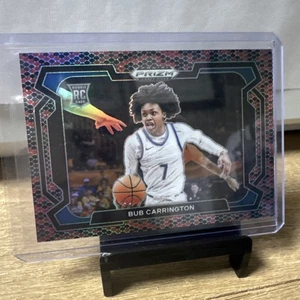 Selecciones de draft Panini Prizm 2024 - Bub Carrington #88 piel de serpiente Prizm variaciones... - Imagen 1 de 2