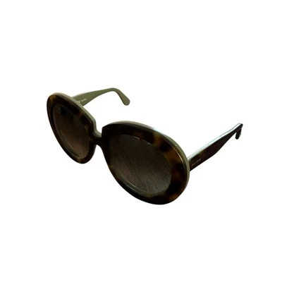 Valentino V7070S Round Tortoise Shell/Green Sunglasses - Image 1 of 4