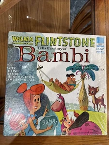 Wilma Flintstone Tells The Story Of Bambi LP 1965 1st Press Childrens Album - Bild 1 von 8