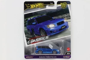 1:64 Hot Wheels Premium 2024 Modern Classics Subaru Forester STi HRV74 - Picture 1 of 1