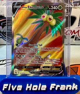 Alolan Exeggutor V 071/078 Ultra Rare Pokemon GO Pokémon Card - Picture 1 of 3