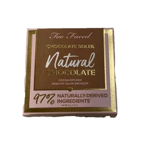 Too Faced Chocolate Soleil Natural Chocolate Cocoa Infused Glow Bronzer - Picture 1 of 3