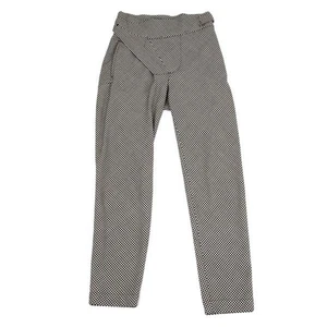 ISSEY MIYAKE Wool Half Wrap Switching Stretch Check Pants Size M(K-155509) - Picture 1 of 12
