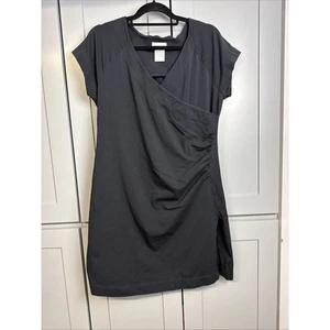 Vestido para mujer Soft Surroundings negro SS algodón elástico acanalado Petite XL - Imagen 1 de 7