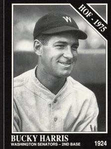 Bucky Harris 1991 Colección Conlon TSN #61 HOF Washington Senators - Imagen 1 de 2