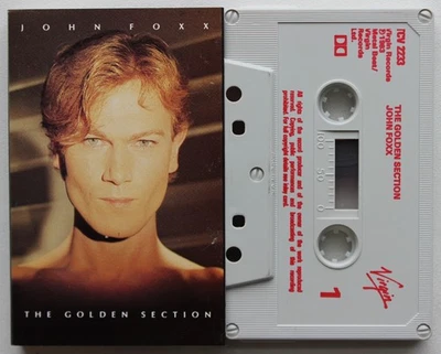 JOHN FOXX - THE GOLDEN SECTION (VIRGIN TCV2233) 1983 UK CASSETTE TAPE ULTRAVOX Foto 1 de 3
