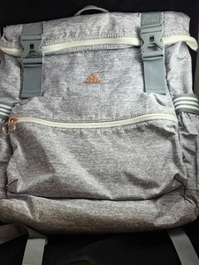 Adidas Damen Yola Trainingsrucksack grau Reißverschluss - Bild 1 von 4