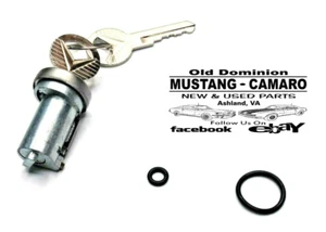 1965-1966 Mustang Trunk Lock Cylinder With Keys - Picture 1 of 2