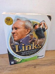Links 2001 Arnold Palmer Golf Simulator Spiel PC 4 CD Disc SCHÖN GUT - Bild 1 von 8