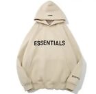 Essentials hoodie/sweatshirt unisex men and woman Light Beige/yellow s-3xl