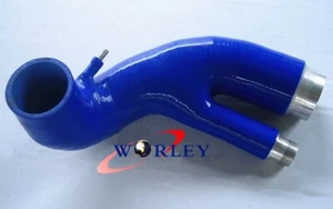 Silicone Inlet Turbo Intake Hose For Mazda Mazdaspeed3 Mazdaspeed6 2.3L BLUE - Picture 1 of 6
