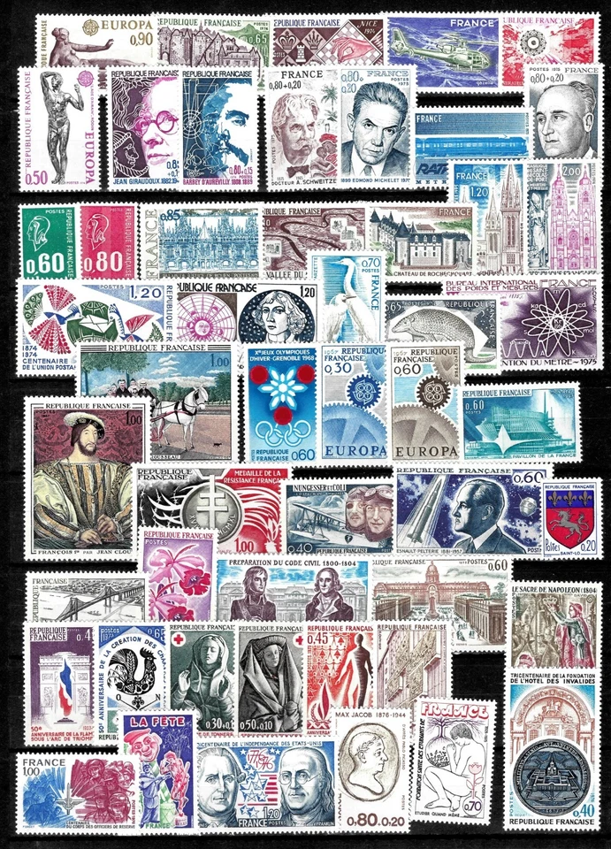 France 1960 / 1980 ☀  MNH(**) collection - Image 1 of 3