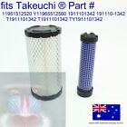 Fits Takeuchi Air Cleaner Filter Kit Tb014 Tb015 Tb016 Tb018 Tb15fr Tb23fr Tb23r