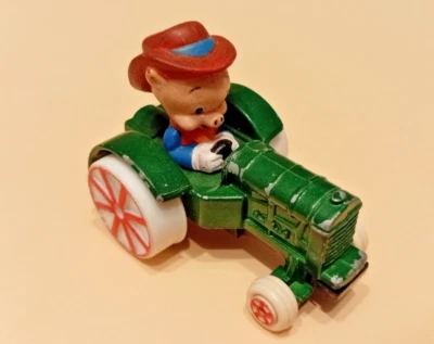 ERTL 1:65 Macchinina Automobilina Loonet Tunes Porky Pig - Immagine 1 di 4