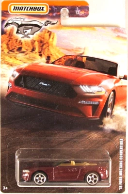 MATCHBOX Ford Mustang series: '18 Mustang Convertible, 2020 issue - Image 1 of 4