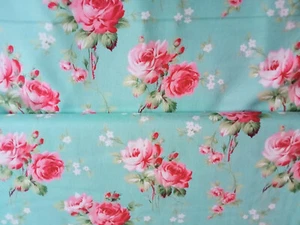 0,30 Tela de patchwork Tela de algodón Rosas Flores de Tanja Whelan - Imagen 1 de 2