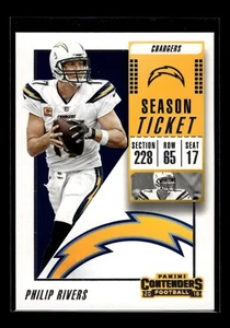 2018 Panini Contenders #48 Philip Rivers (NM)(FTB) - Picture 1 of 2