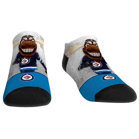Unisex Rock Em Socks Winnipeg Jets Mascot Walkout Low Cut Socks Cover