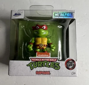 TMNT Teenage Mutant Ninja Turtles RAPHAEL Figuras de Metal Die-Cast Jada Toys 2023 Sin usar, en caja - Imagen 1 de 6