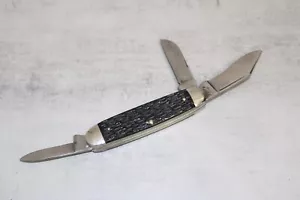 Vintage Pal Cutlery Co Pocket Knife USA 3 Blade Folding - Picture 1 of 15