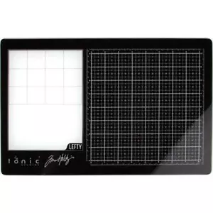 Tonic Studios Tim Holtz Tappetino multimediale in vetro da viaggio 10,25"x15,5" - Foto 1 di 9